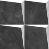 3D Mosaic Pulpis Nero Grey Marginal White