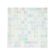 White Iridescent Textured Glass Mosaic Tile 1''x1'' - P 2318