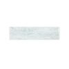 3x12 inch white wood look glass subway tile with a delicate wood grain pattern and a glossy finish, designed to add rustic charm with a modern twist to interior spaces.